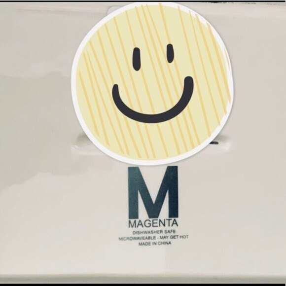 Magenta M Stamped Trinket Tray‎ Frenchie Pug in A Sweater Dog Trinket Tray Dish - Picture 2 of 2